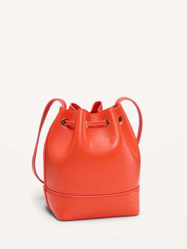 Old Navy Small Drawstring Pouch Bag - Ginger Juice in Kuwait