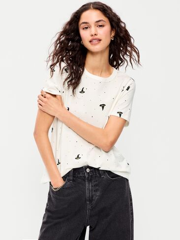 Old Navy EveryWear Crew-Neck T-Shirt - Witch Hat in Kuwait