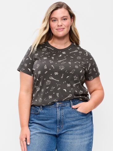 تي شيرت Old Navy EveryWear برقبة دائرية - أيقونات الهالوين in Kuwait