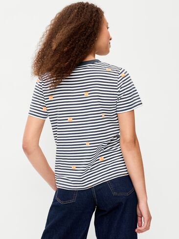 تي شيرت Old Navy EveryWear برقبة دائرية - يقطين in Kuwait