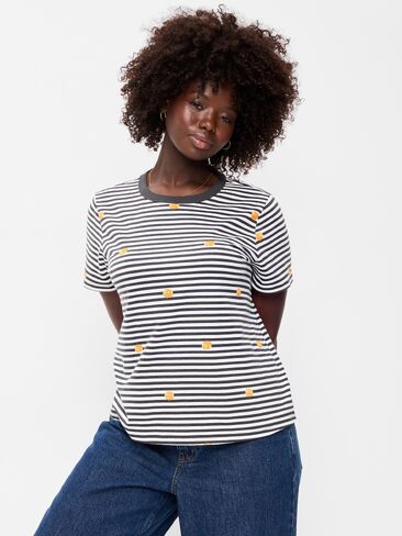 تي شيرت Old Navy EveryWear برقبة دائرية - يقطين in Kuwait