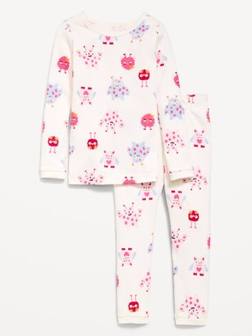 طقم بيجامة برسومات ذات مقاس مريح من Old Navy للأطفال الصغار والرضع - وحوش لطيفة in Kuwait