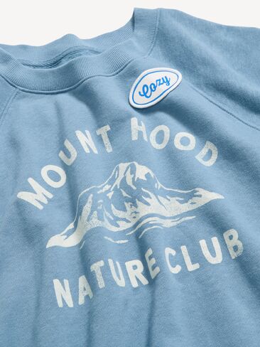 سويت شيرت راجلان كبير الحجم من Old Navy - أزرق طبيعي in Kuwait