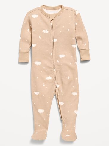Old Navy 2-Way-Zip Sleep & Play Footed One-Piece for Baby - Cloud in Kuwait