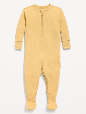 Old Navy 2-Way-Zip Sleep & Play Footed One-Piece for Baby - Sandstorm in Kuwait