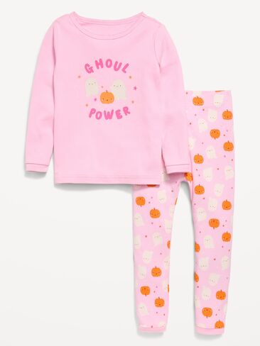 طقم بيجامة برسومات Old Navy Snug-Fit للأطفال الصغار والرضع - قوة الغول in Kuwait