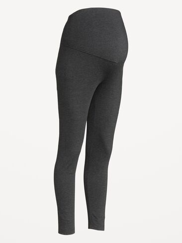 Old Navy Maternity Full-Panel Leggings - Dark Heather Gray in Kuwait