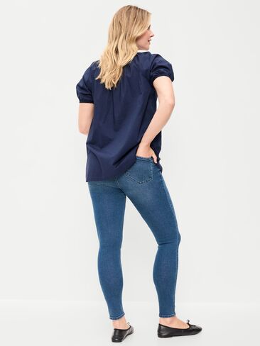 Old Navy Maternity Full-Panel Wow Skinny Jeans - Campeche in Kuwait