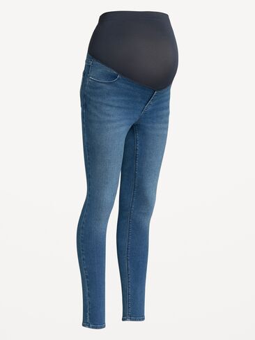 Old Navy Maternity Full-Panel Wow Skinny Jeans - Campeche in Kuwait