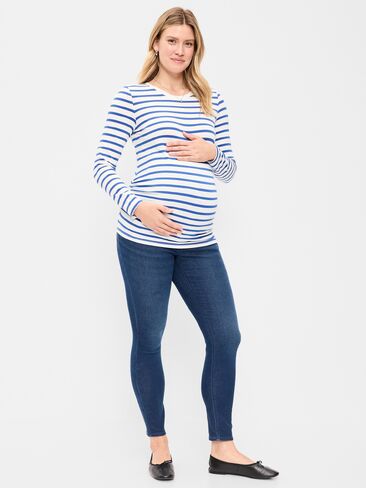 Old Navy Maternity Full-Panel Wow Skinny Jeans - River in Kuwait