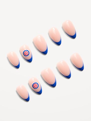 Old Navy Glamnetic x Fanatics Chicago Cubs Press-On Nail Kit - Chicago Cubs in Kuwait
