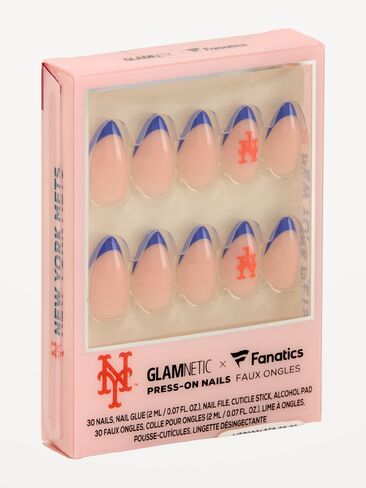 Old Navy Glamnetic x Fanatics New York Mets Press-On Nail Kit - New York Mets in Kuwait