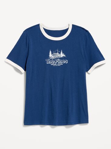 Old Navy EveryWear Crew-Neck T-Shirt - Ahoy Navy in Kuwait