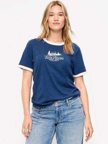 Old Navy EveryWear Crew-Neck T-Shirt - Ahoy Navy in Kuwait