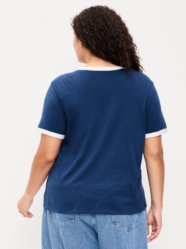Old Navy EveryWear Crew-Neck T-Shirt - Ahoy Navy in Kuwait