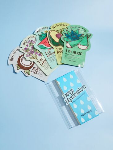 Old Navy TONYMOLY Deep Hydration 5 Pack Sheet Mask Set - Multi in Kuwait