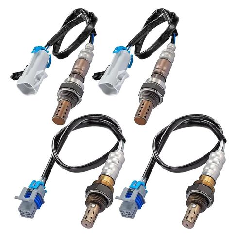 4pcs 234-4668 مستشعر Opstream أو OperStream O2 متوافق مع 2012-2018 Chevy Avalanche Escalade Buick Cadillac Cts-V Deville Esv ESV Silverado 1500 2500 3500 GMC Acadia Envoy Encon in Kuwait