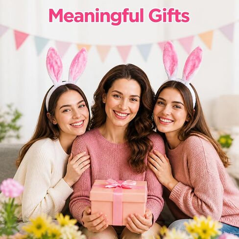 24 Pcs Bunny Ears Headband Rabbit Ears Headband Bulk Bunny Headband Stuff Rabbit Ear for Party Easter Gifts Women in Saudi Arabia