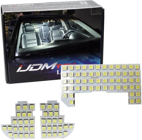 ijdmtoy مشرق للغاية Xenon White 3 PCS 57-SMD Light in Kuwait