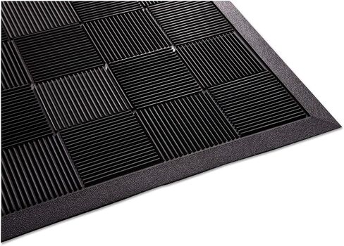 جارديان لحماية الأرضيات PARQUET3X5 ممسحة باركيه مكشطة أرضية خارجية، مطاط، 3 × 5 بوصة، أسود، طول 3 بوصة، عرض 5 بوصة in Kuwait