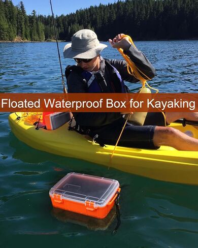 Waterproof Storage Dry Box for Kayaking Waterproof Containers for Boating Travel Waterproof Case Boat Storage Tacklebox Floated Watertight Drybox with Rope in Saudi Arabia