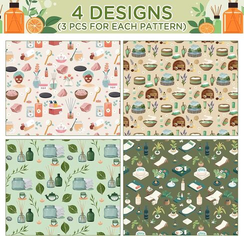 Pineraap 12 Sheets Green Fairy Wrapping Paper, Green Watercolor Woodland Fairy Floral Gift Wrap Paper for Girls Birthday Party, Wedding, Baby Shower, Bridal Shower, DIY Crafts, 27.6 x 19.7 In in Saudi Arabia