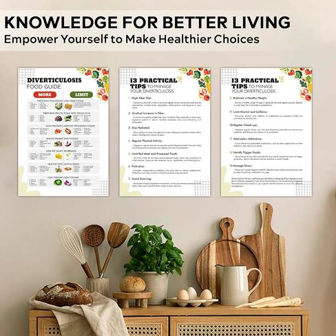 PODMemory 2PCS Cholesterol Food & Diet Chart Poster, Cholesterol-Lowering Foods Smart Choices for Heart Health in Saudi Arabia