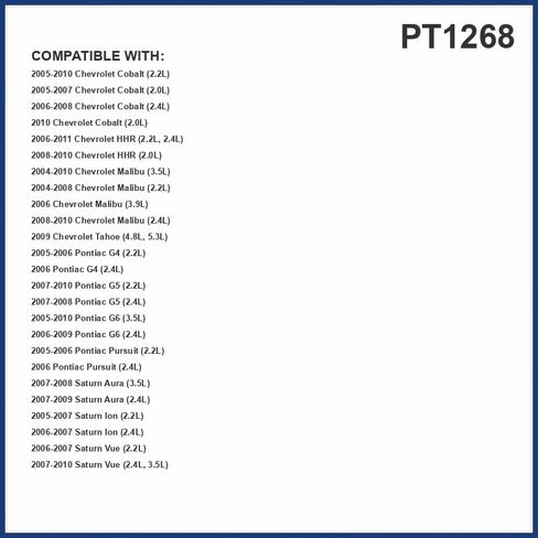 بي جي فلتر ناقل الحركة الأوتوماتيكي PT1268 | يناسب موديلات 1995-11 المختلفة من شيفروليه، دايو، بونتياك، ساتورن in Kuwait