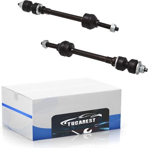 مثبت أمامي Sway Bar Link 2 قطعة K750263 متوافق مع 2006-2009 Mi-tsubishi Raider /2005-2011 Do-dge Dakota [# 5135731AA 5135731AB] in Kuwait