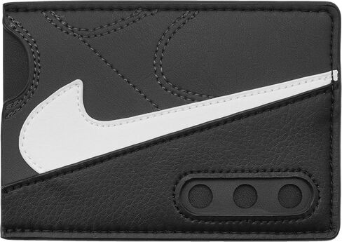 Nike Icon Air Max 90 Card Wallet Wallet Credit Cards License Cards Black, Black, Standard, Casual in Kuwait