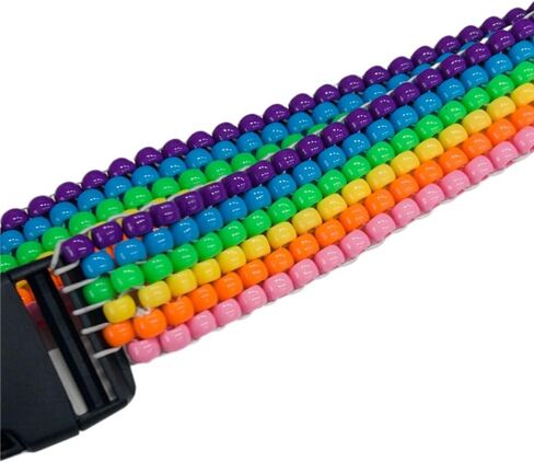 Grunge y2k Scene Accessories, Belt for Festival Fashion, EDM Party Essentials, Bold Style for Party Lovers, Colorful Design in Saudi Arabia