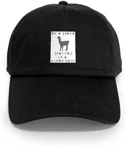 قبعة بيسبول CafePress Llama Silhouette قابلة للتعديل in Kuwait