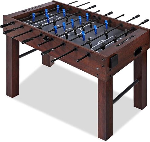 Foosball Table 48in, Competition-Sized Game Table for Home & Game Room – Includes 2 Balls & 2 Cup Holders – Classic Indoor Soccer Game in Saudi Arabia