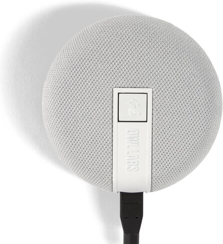 Owl Labs Expansion Mic for Meeting Owl 3 / Meeting Owl 4+: Extend Audio Reach in Larger Spaces by 8 feet (2.5 Meters) in The Direction of The mic., Gray in Saudi Arabia