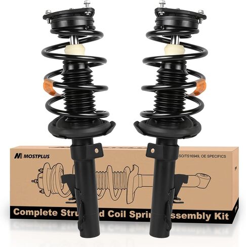 MostPlus 2x Front Complete Strut Spring 172263 1722264 متوافق مع 04-13 Mazda 3 06-10 Mazda 5 (مجموعة 2) in Kuwait