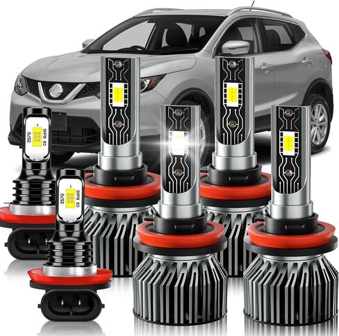 Compatible for Nissan Rogue 2014 2015 2016 2017 2018 2019 2020 Light Bulbs, 6-Pack in Saudi Arabia