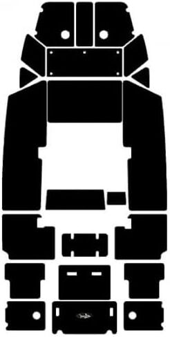 BlackTip Jetsports Interior Traction Traction Mat Kit Compatible with Yamaha 190 FSH 2016-2018 in Kuwait