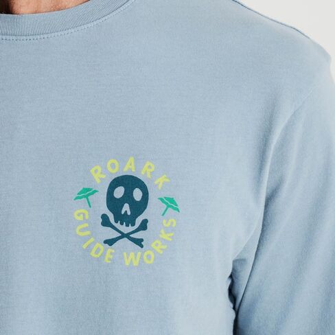 GuideWorks Skull Long Sleeve Premium Tee in Kuwait