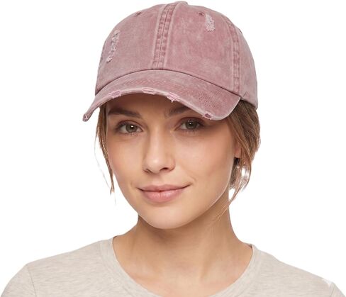 D&Y Unisex Washed Low Profile Adjustable Baseball Cap in Saudi Arabia