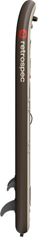 Retrospec Weekender XL لوحة مجداف قابلة للنفخ - Lake Essentials SUP بسعة 400 رطل - واسعة 11 '× 35 "× 8" لوحة جميع الصيد والتجول - مجموعة كاملة مع مجداف ومضخة وحقيبة الظهر in Kuwait
