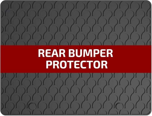 Gledring USA All-Weather Rubber Bumper Guard Mat & Doggy Mat – Bumper & Back Folded Seat Protector – Custom Fit, Heavy-Duty SBR Rubber, No Trimming Required, Easy to Clean - Small in Saudi Arabia