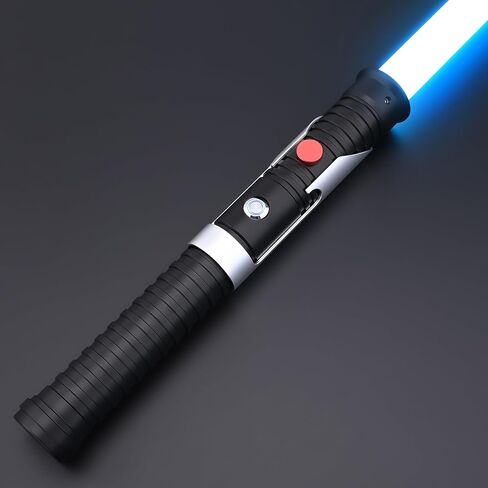 Light Saber for Dueling 12 RGB Light Saber with Motion Control Real Light Sabers for Kids Adults Smooth Swing Metal Light Sabers Toy with 16 Fonts for Halloween/Christmas Cosplay/Gifts/Fans in Saudi Arabia