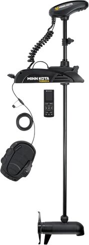 Minn Kota Terrova Bow-Mount Trolling Motor مع GPS ، قفل بقعة ، سونار غارقة الطيف المزدوج ، 80 رطلاً. دفع ، 60 بوصة. رمح ، المياه العذبة in Kuwait