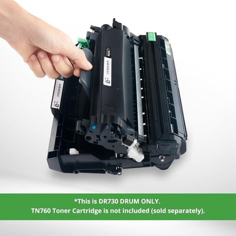 DR-730 DR730 DR 730 Compatible Drum Unit Replacement (No Toner) for Brother Printer MFC-L2710DW MFC-L2750DW HL-L2395DW HL-L2370DW HL-L2350DW HL-L2390DW DCP-L2550DW, Black - 1 Pack in Saudi Arabia
