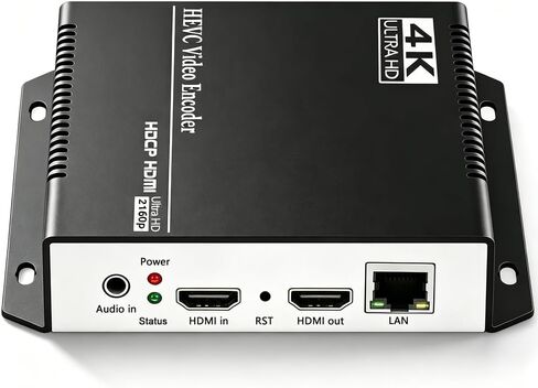 H265 MPEG4 HD 1080P 1080i H.265 HDMI Video Encoder HDMI to H.264 RTMP RTSP UDP MP4 M3U8 Multicast SRT Encoder IPTV Transmitter Hardware for Facebook YouTube Ustream Twitch RTMP RTMPS Live in Saudi Arabia