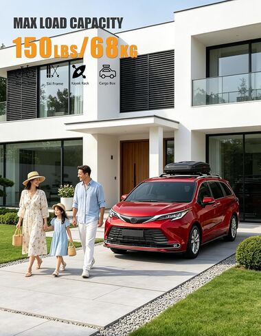 قضبان متقاطعة لحامل السقف متوافقة مع Toyota Sienna 2021 2022 2023 2024، استبدال القضبان المتقاطعة لسقف الألومنيوم لحامل سلة البضائع على السطح وقضبان الأمتعة ودراجة الكاياك in Kuwait