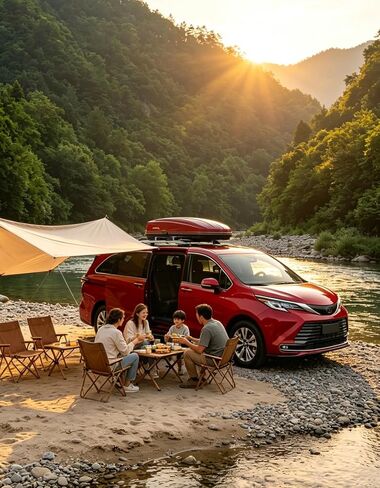 قضبان متقاطعة لحامل السقف متوافقة مع Toyota Sienna 2021 2022 2023 2024، استبدال القضبان المتقاطعة لسقف الألومنيوم لحامل سلة البضائع على السطح وقضبان الأمتعة ودراجة الكاياك in Kuwait
