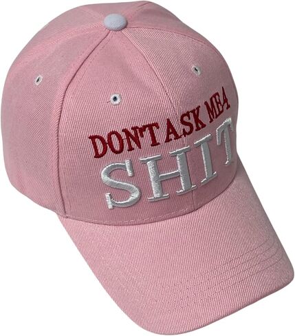 Funny Unisex Embroidered Don't Ask Me 4 Shit Novelty Baseball Cap in Saudi Arabia