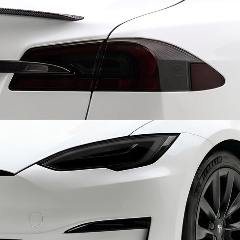 تصاميم Bogar Tech Precut for Tesla Model S 2017-2022 Full Leafilelight Tint Kit ، Dark Smoke in Saudi Arabia