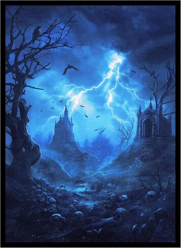 Dimir Blue/Black Graveyard - أكمام بطاقات فنية TCG غير لامعة 100 قيراط من Ai Armor in Kuwait